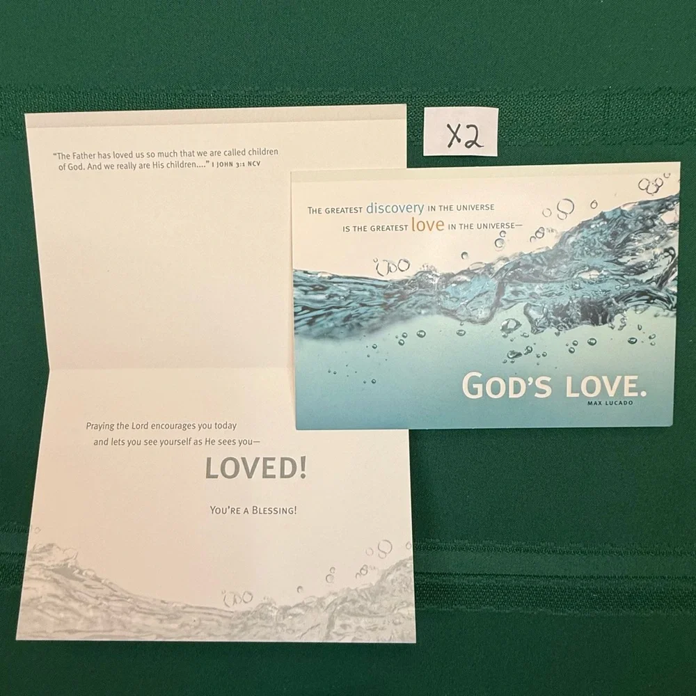 27 Day Spring Inspirational Greeting Cards - NO Envelopes